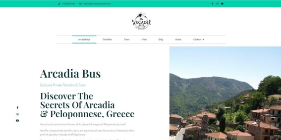 Arcadia Bus! Exclusive Private Transfers & Tours!