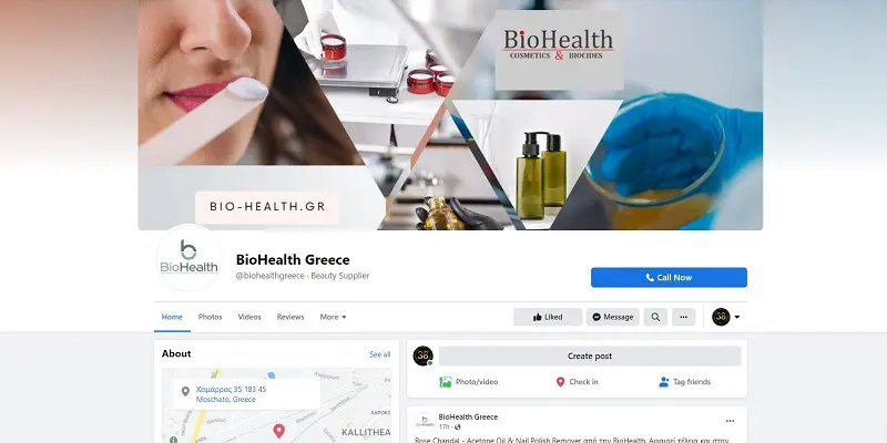 BioHealth Greece - Social Media Management από την RevMakers.com